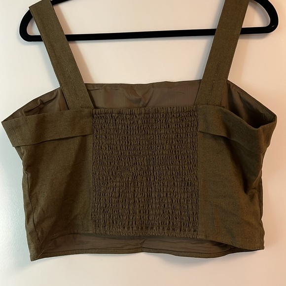 Abercrombie & Fitch Linen Top - Picture 3 of 5